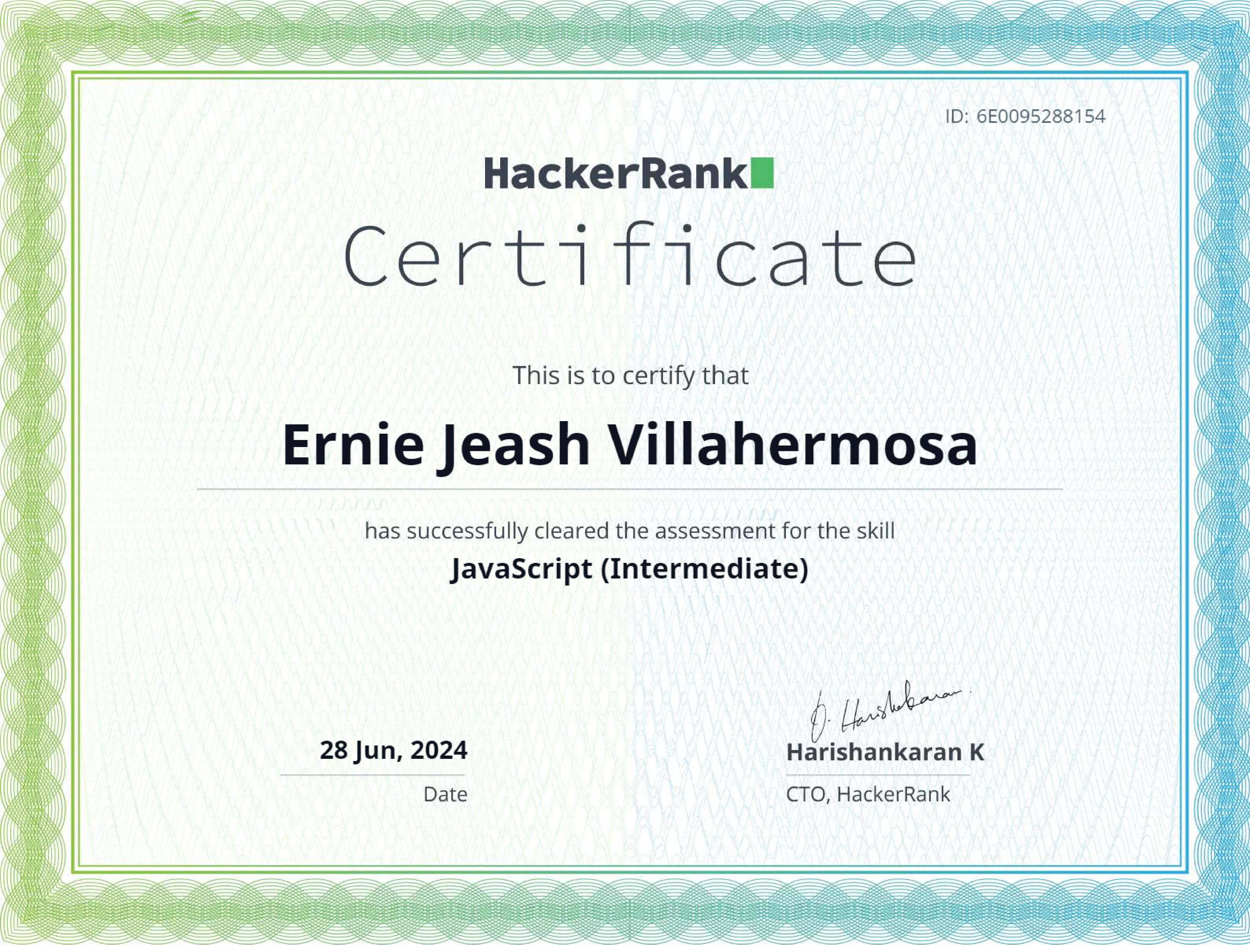 Javascript (Intermediate)